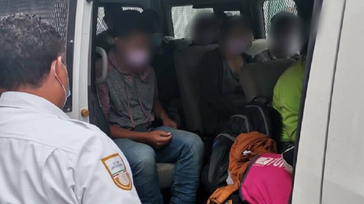 Migrantes liberados en Tamaulipas