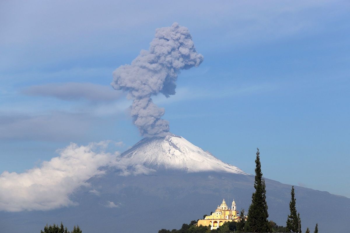 volcán Popocatépetl