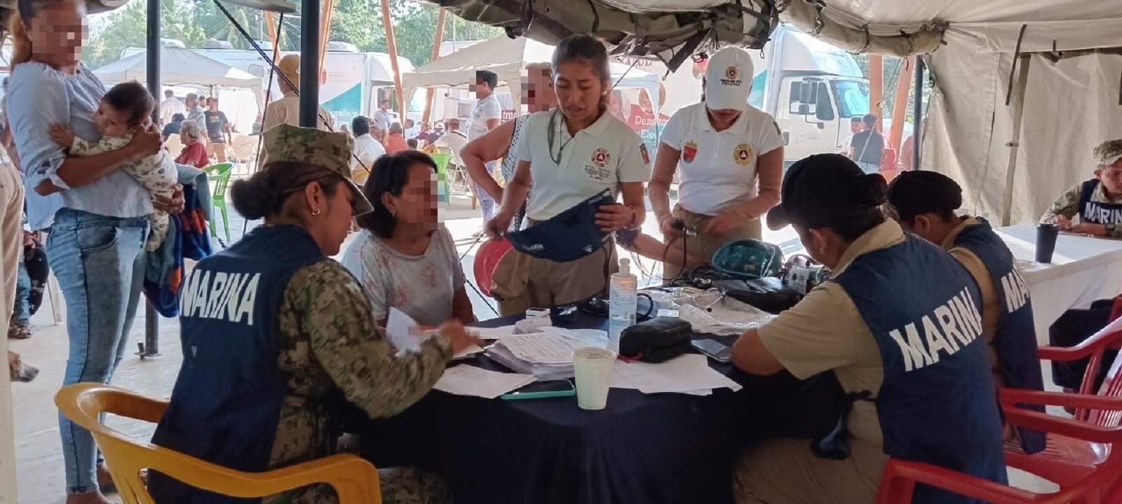 Brigadas médicas de Semar