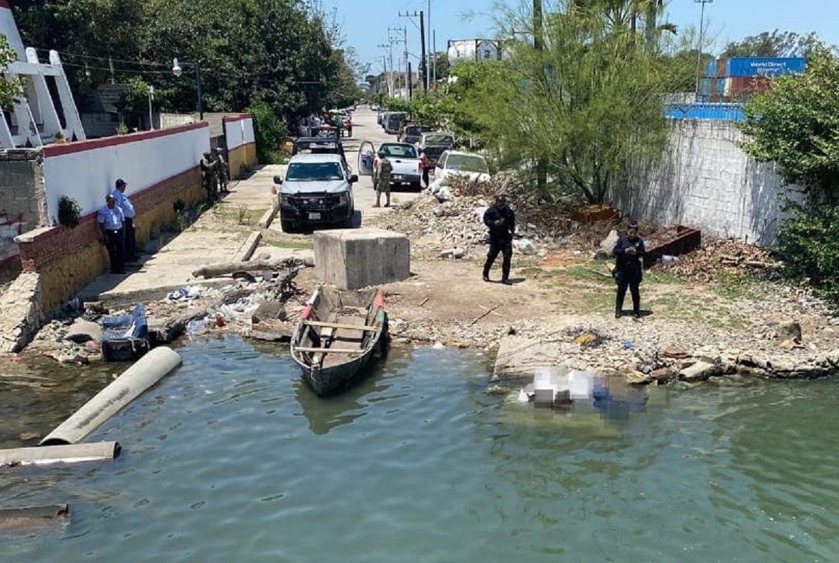 Flota cuerpo en el Río Pánuco