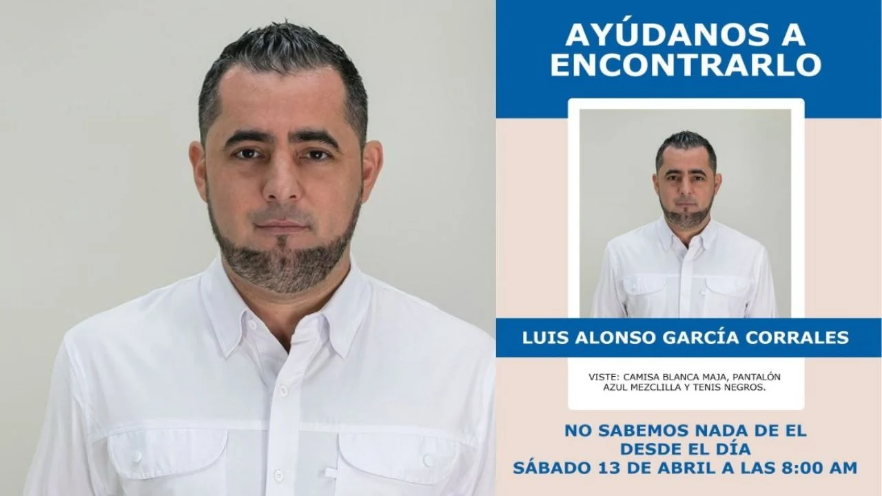 Reportan la desaparición de Luis Alonso García, candidato a regidor en Culiacán por el Partido Sinaloense.