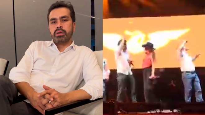 Desplome de escenario