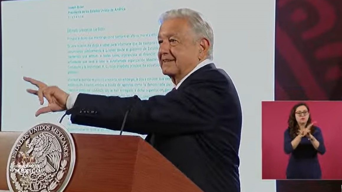 Carta AMLO a Biden
