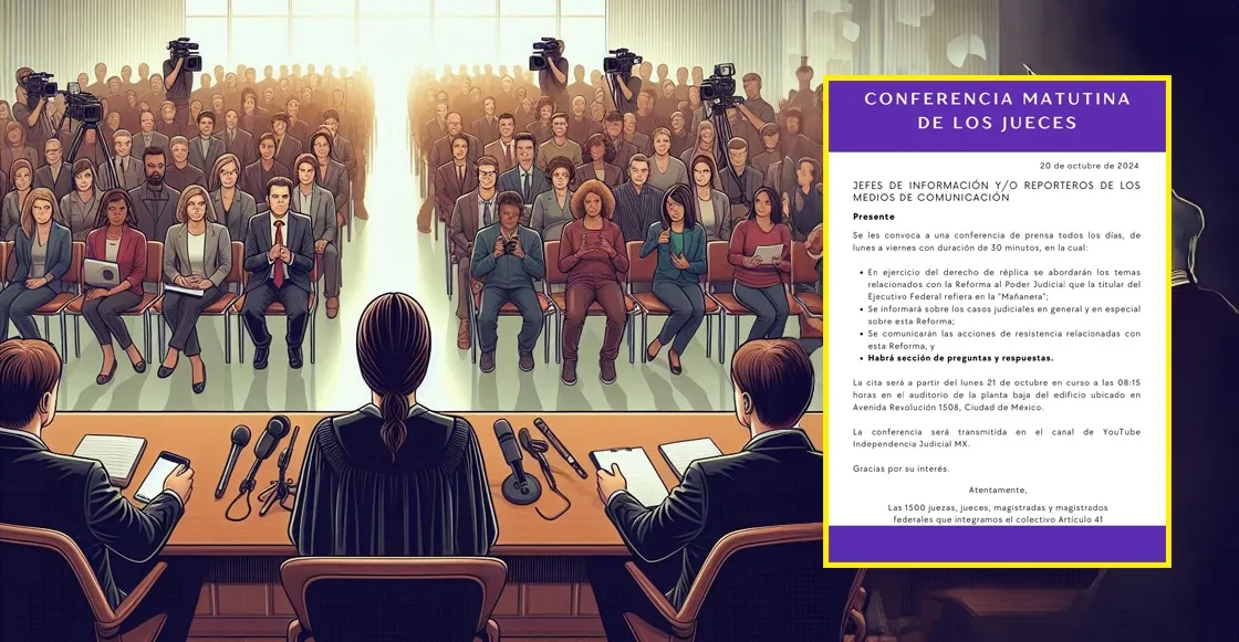 Mañanera jueces y magistrados