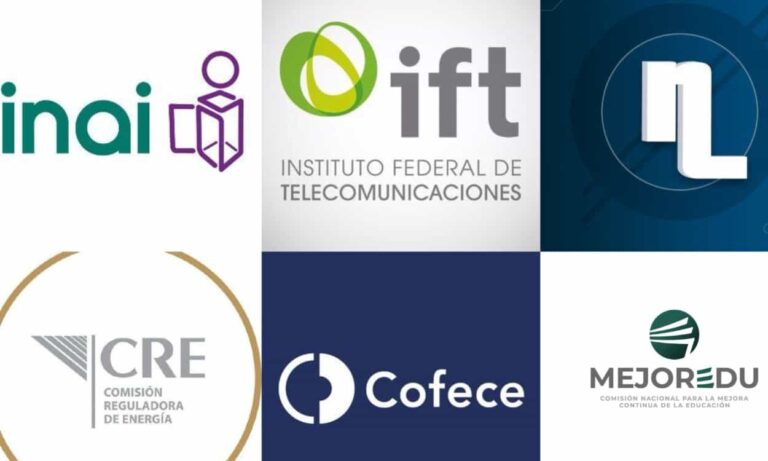 Publican dictamen para extinguir organismos autónomos. Se propone desaparecer son INAI, Coneval, Cofece, IFT, Mejoredu, CRE y CNH.