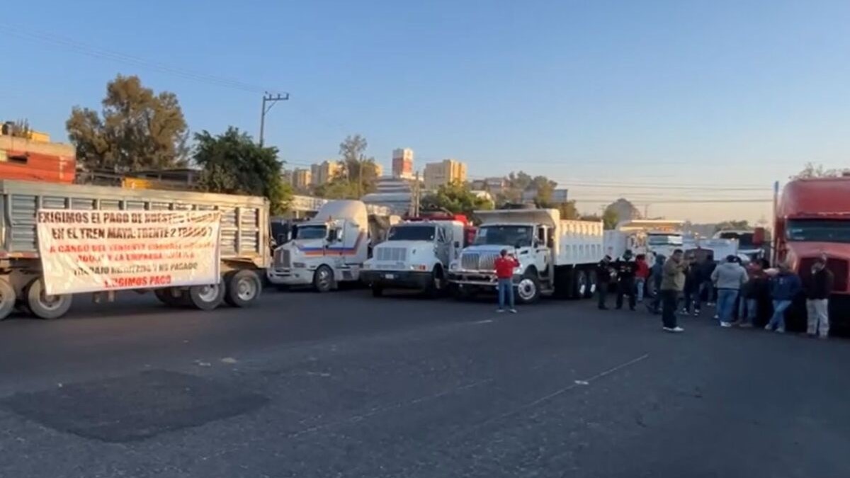 Transportistas Tren Maya