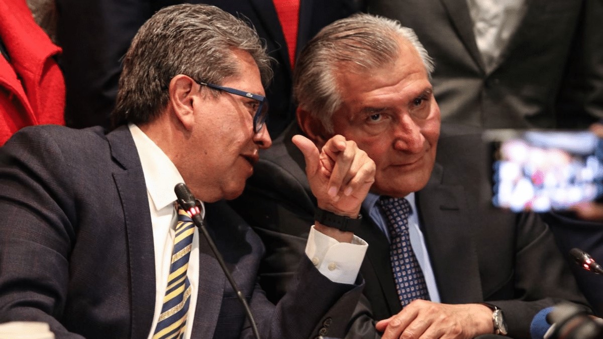 Ricardo Monreal y Adán Augusto