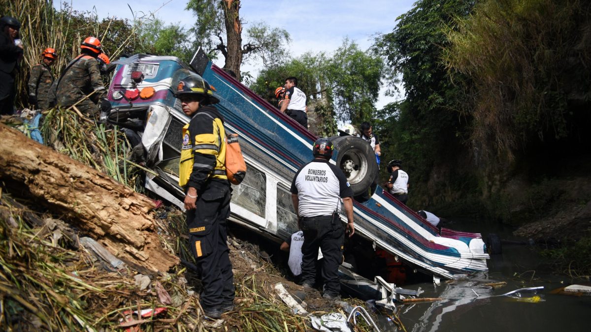 Accidente en Guatemala