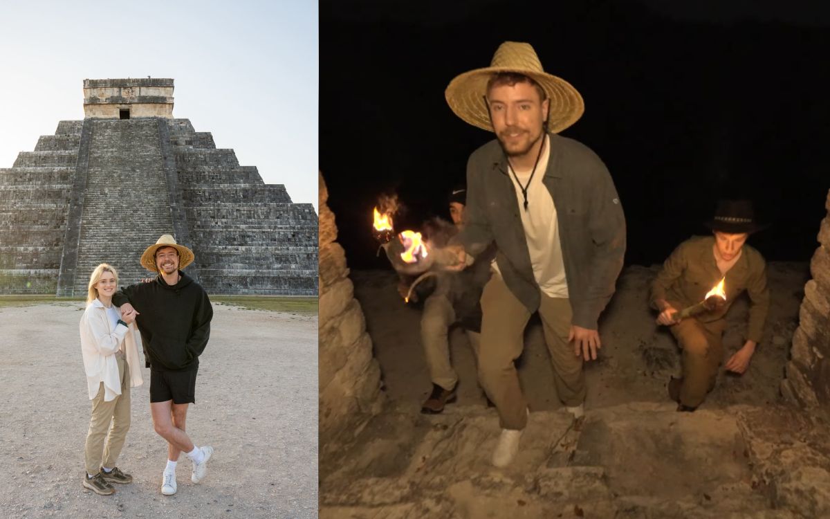 "Habrá sanciones" por video del youtuber, MrBeast, en Chichén Itzá y Calakmul, asegura la titular de la Secretaria de Cultura.